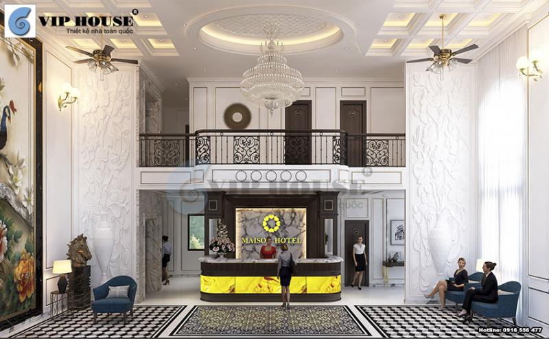 Những hình ảnh đẹp về mẫu thiết kế nội thất khách sạn 3 sao Mai Sơn Hotel